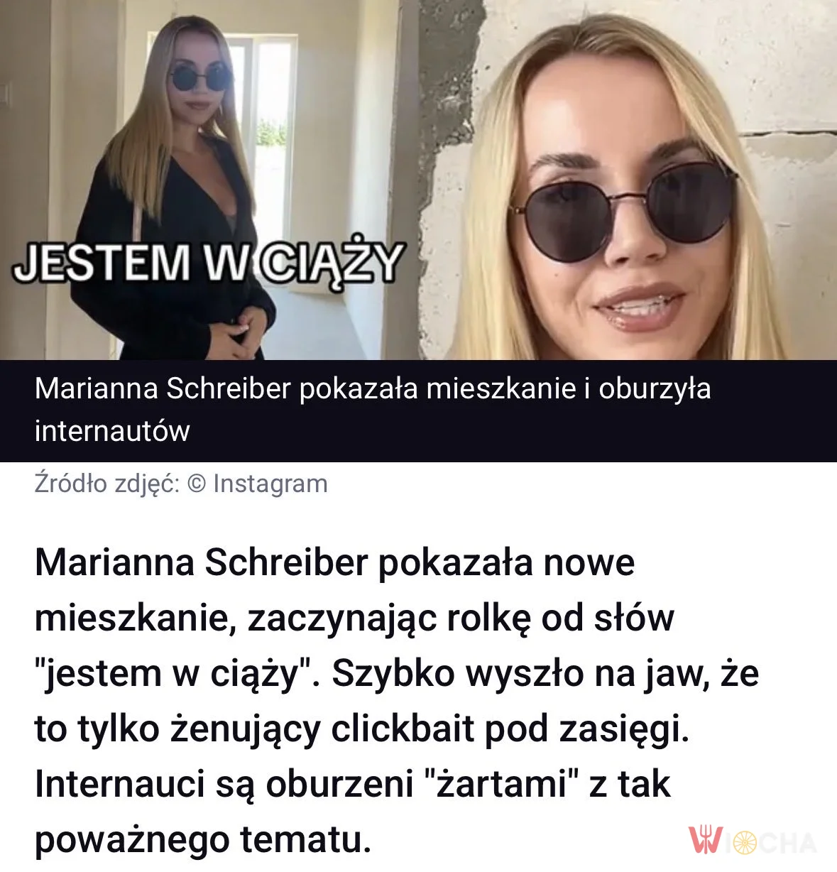 Nie jest w ciąży
