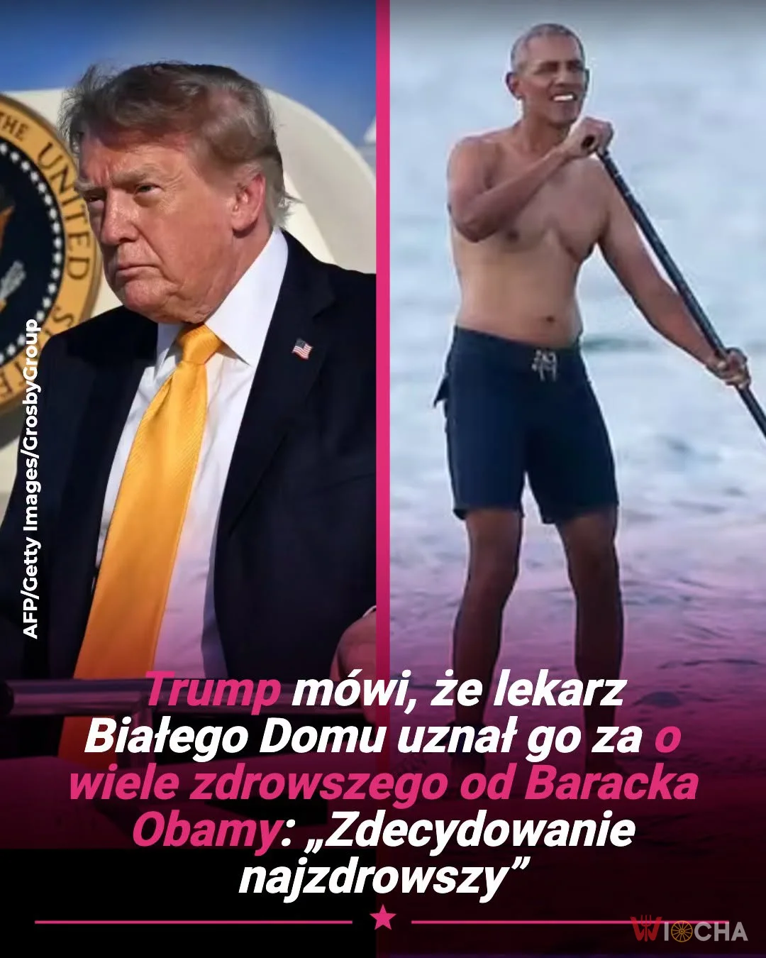 Najzdrowszy prezydent w historii