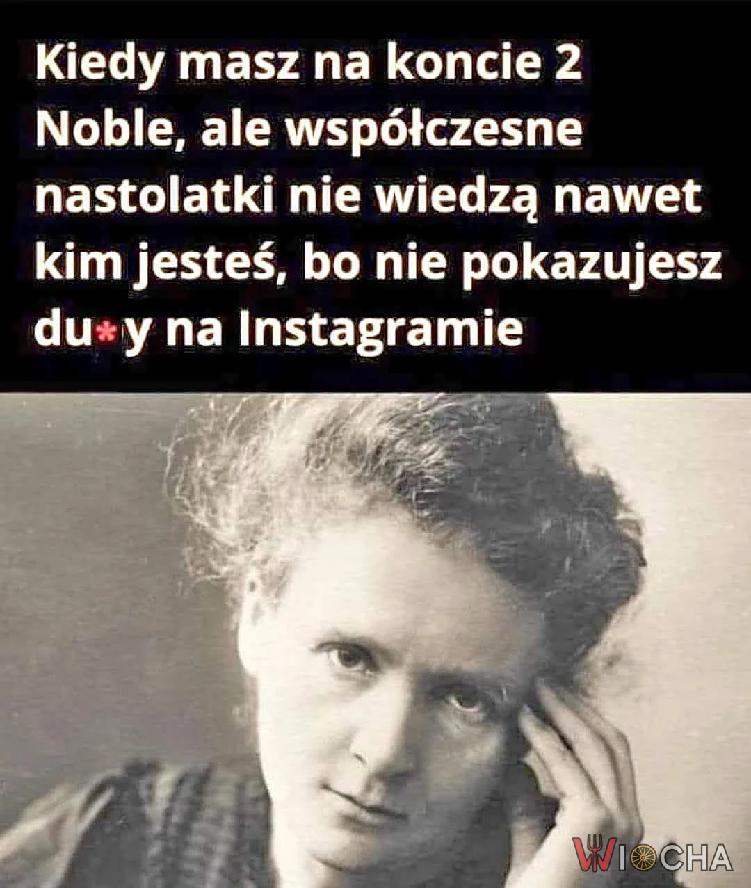 Dwie Nagrody Nobla, ale Instagram nie znasz