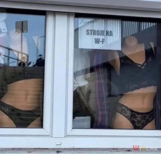 Stroje na WF, ale z przymrużeniem oka
