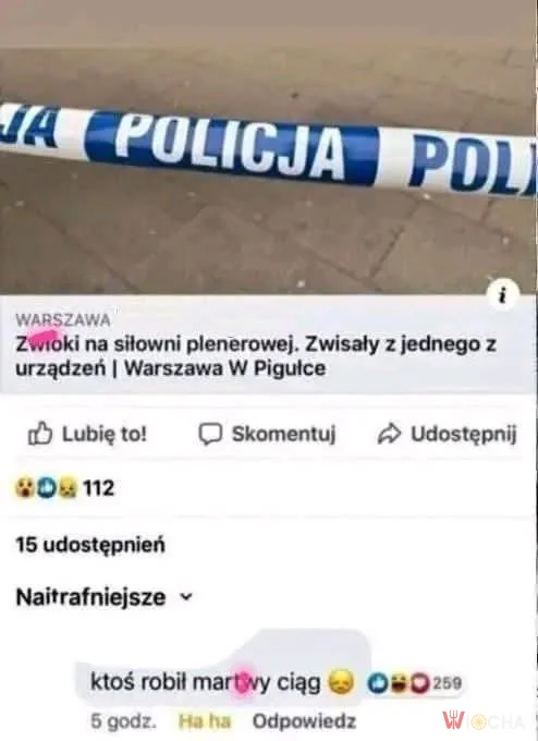 Ktoś robił martwy ciąg