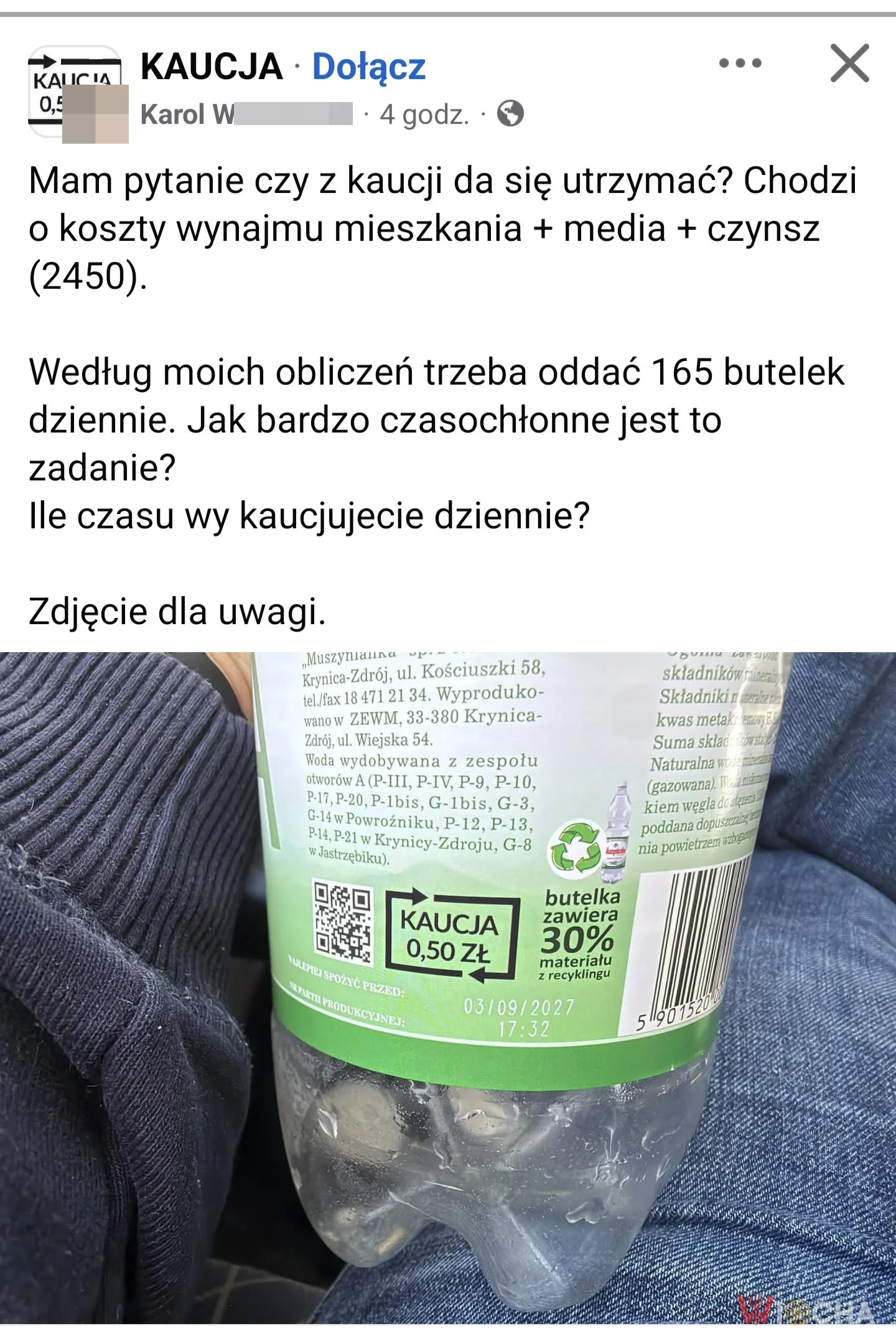 Poczyniono obliczenia