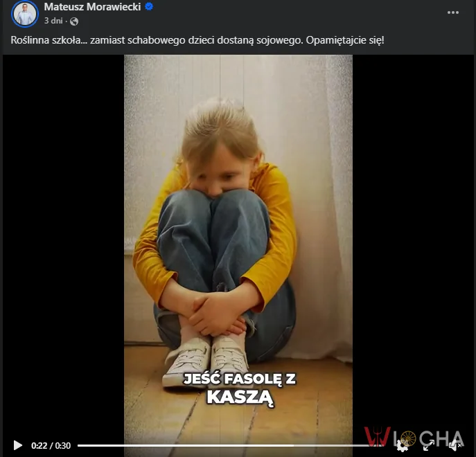 „Ręce precz od naszych dzieci”. Morawiecki rozpętał burzę o szkolne obiady