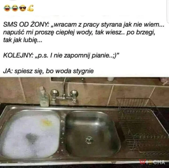 Pośpiesz się, woda stygnie
