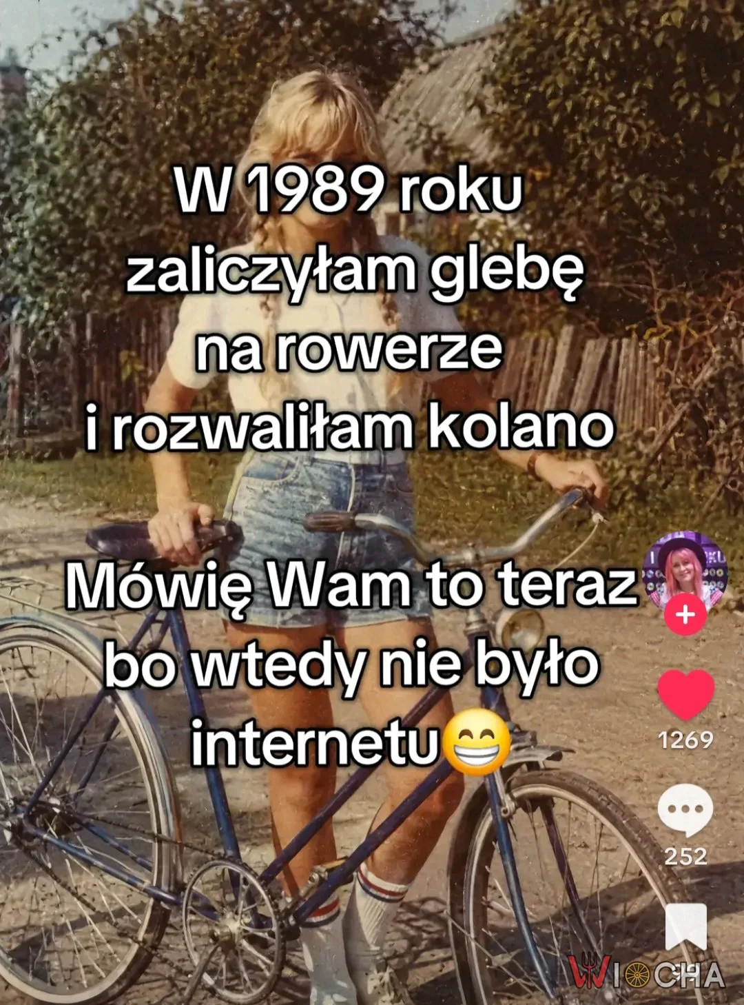 Mówię, bo wtedy nie było Internetu