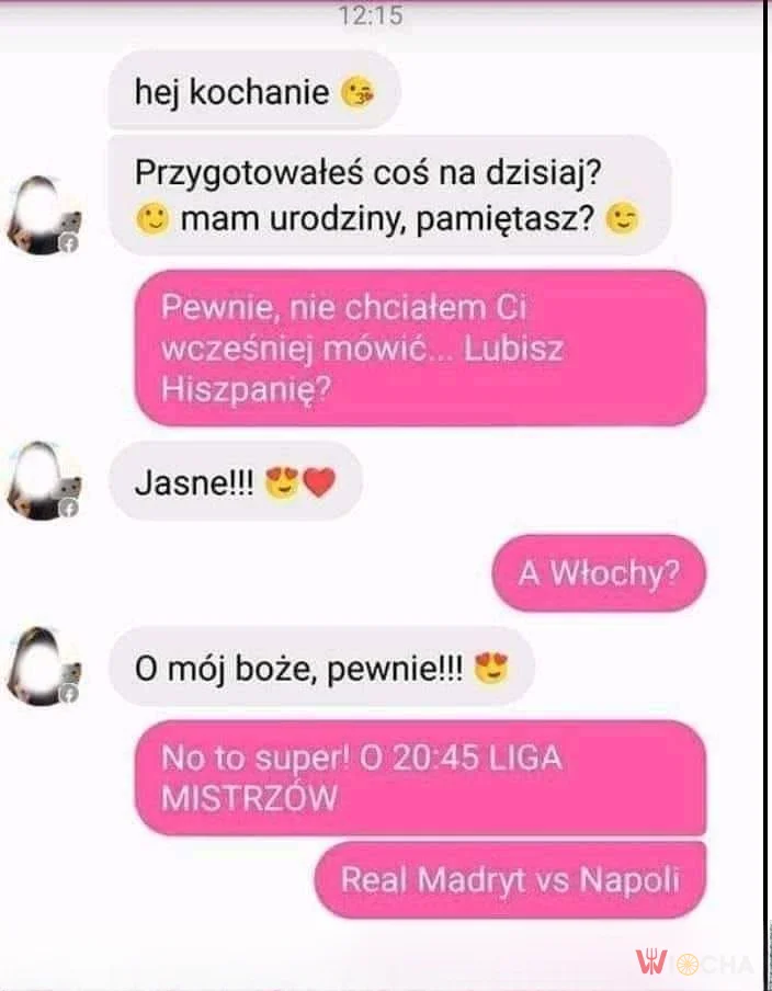 No skoro lubi Hiszpanię i Włochy
