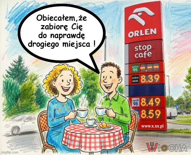 To już nie stacja paliw, a Galeria Benzyny :-)