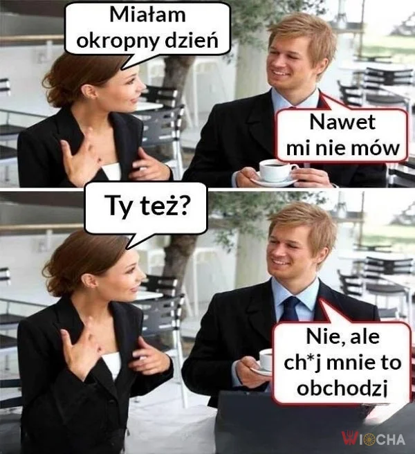 Kto by się przejmował?