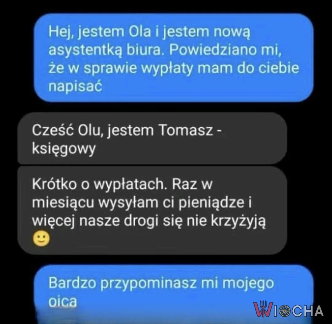 Przypomina ojca