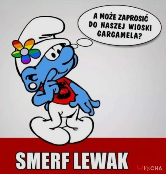 Smerfowa lewicowa propoaganda