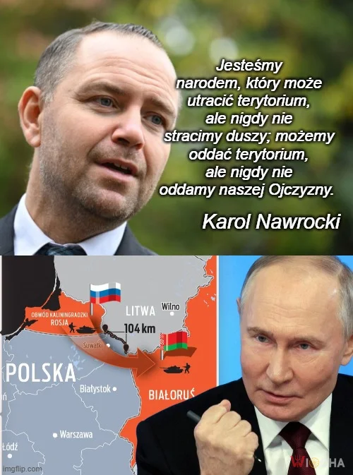 Czyżby chodziło o  Przesmyk Suwalski  ?