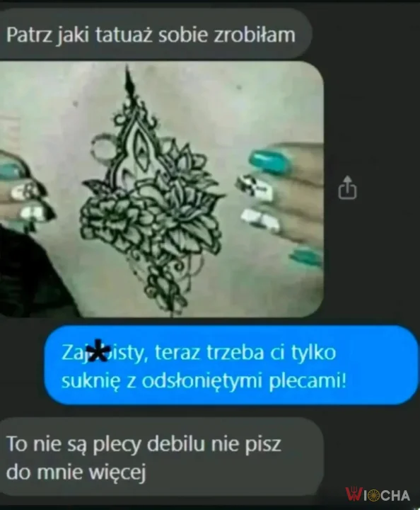To nie są plecy