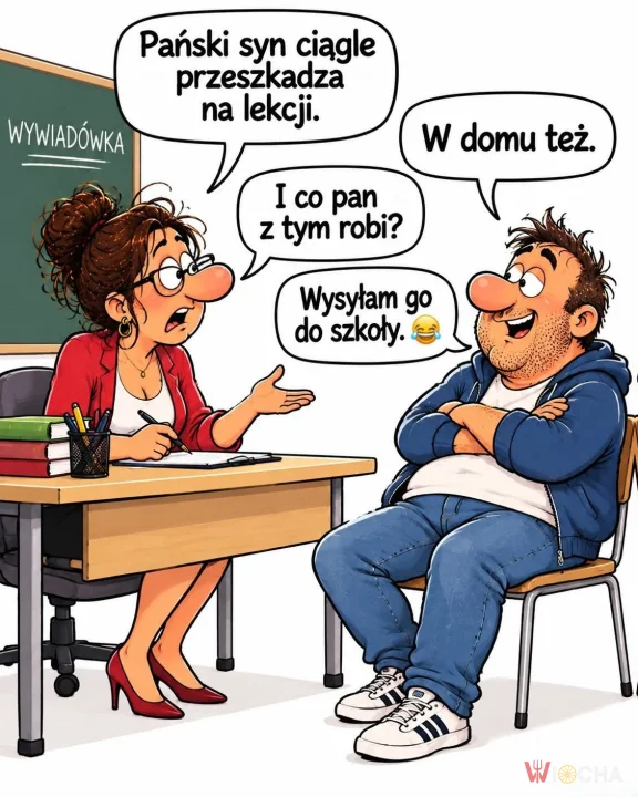 Wysyłam go do szkoły