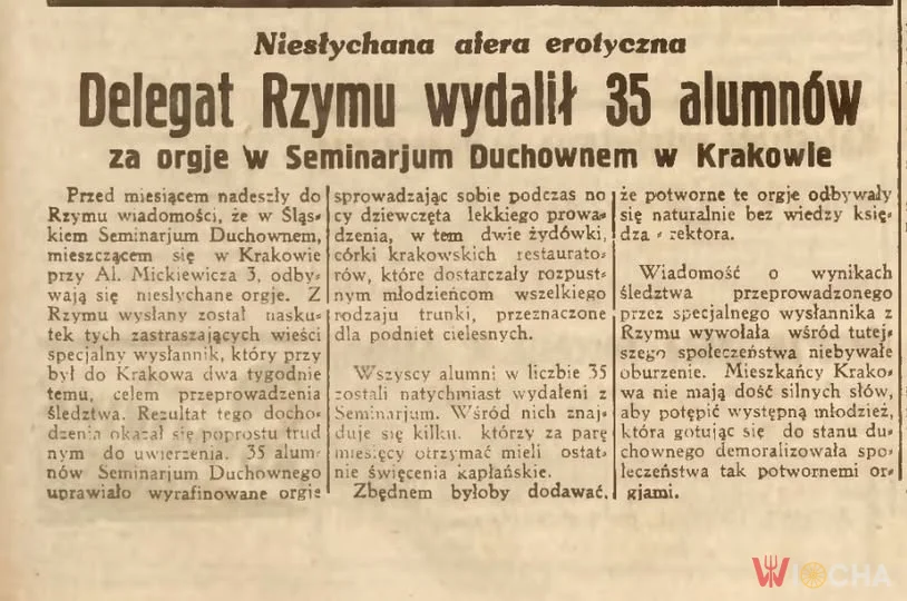 Kiedyś to było ! źródło : (Ostatnie Wiadomości Krakowskie. 1935 r.)