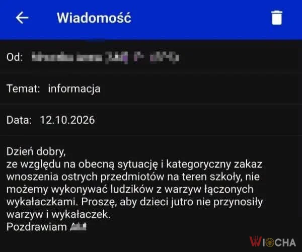 Zakaz wykałaczek