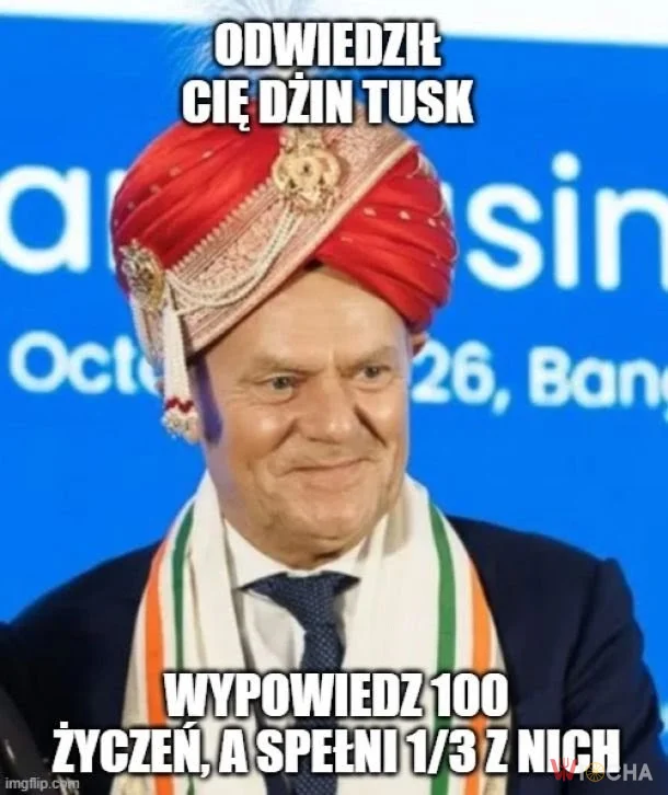 I nawet sobie nie myśl, że zrobi to w 100 dni czy coś.