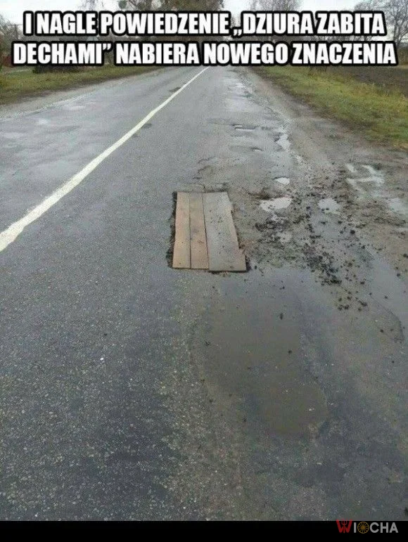 Dziura ma teraz inne znaczenie