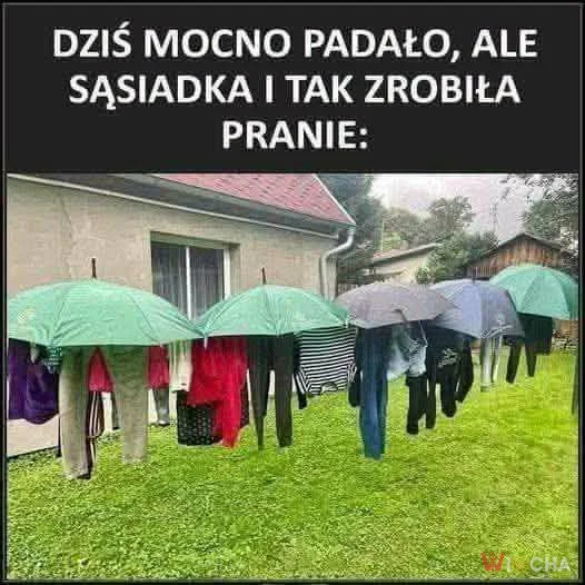 Nawet deszcz nie jest straszny