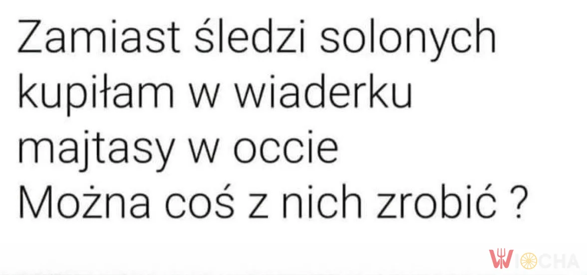 Majtasy w occie