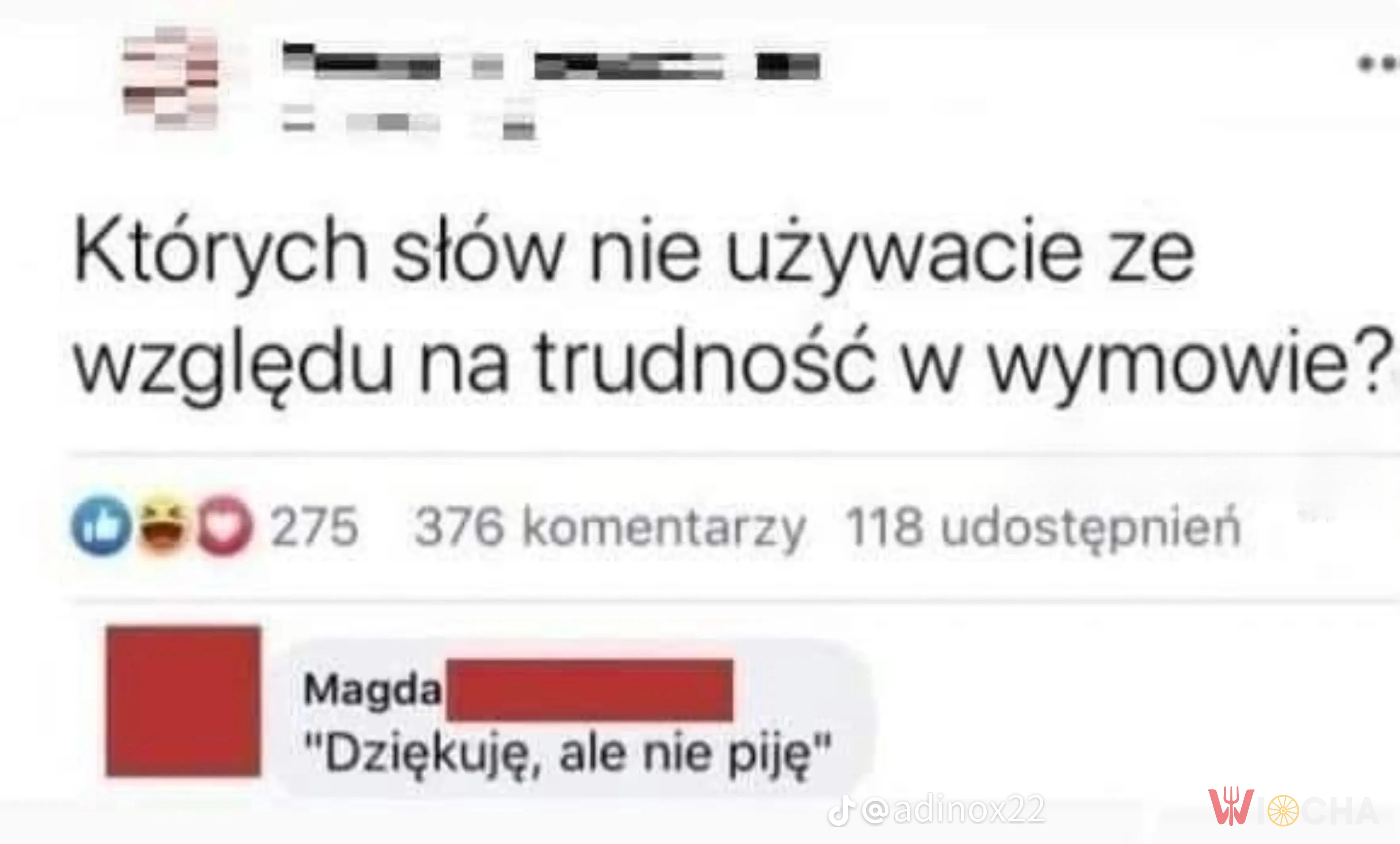 Nie piję, dziękuję
