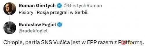 Romek się pogubił.
