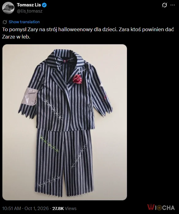 Idealny strój na Halloween?