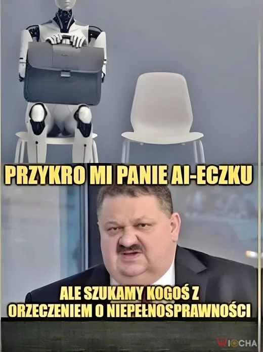 AI z problemami na rynku pracy