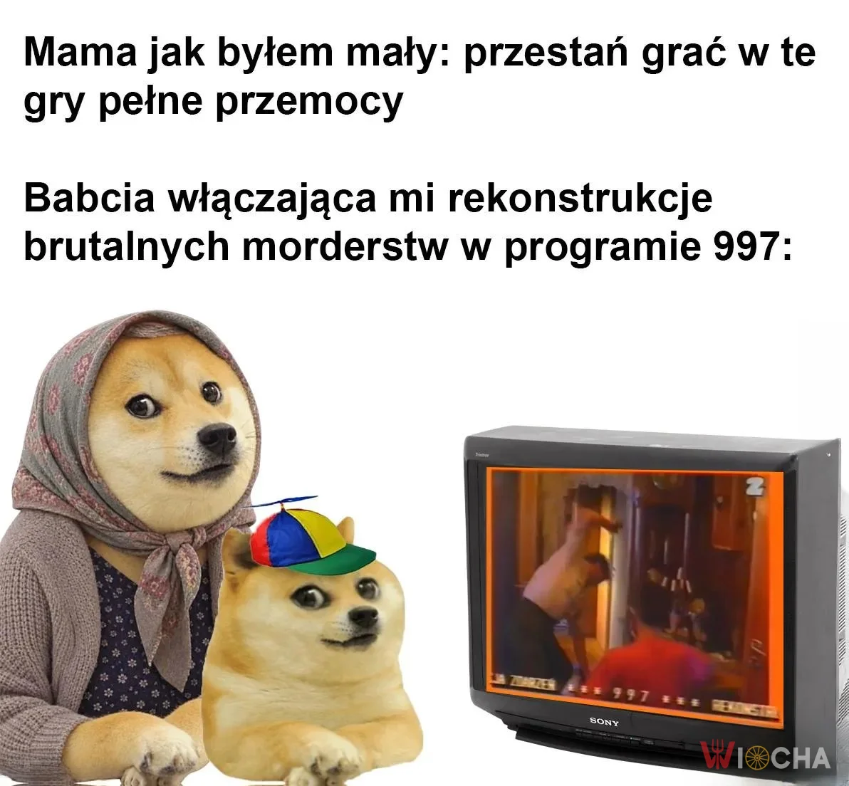 Babcia nie zna agresji