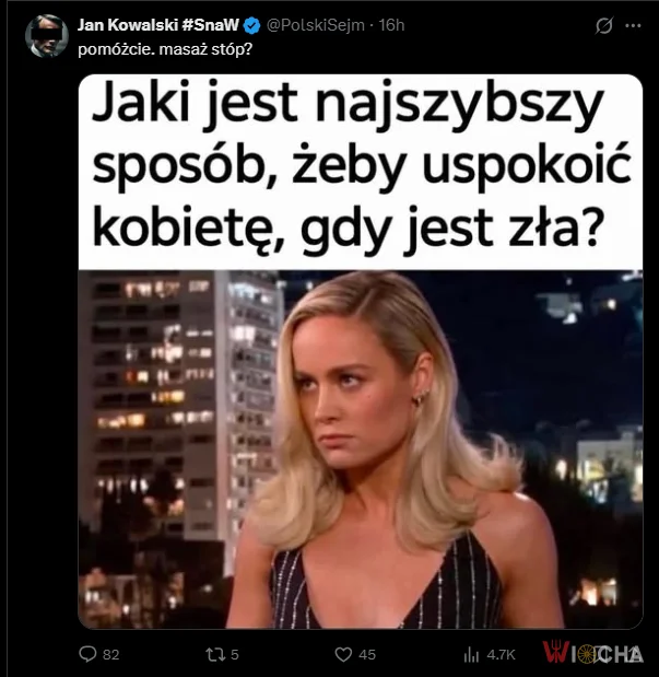 Jak nie drażnić niewiast?