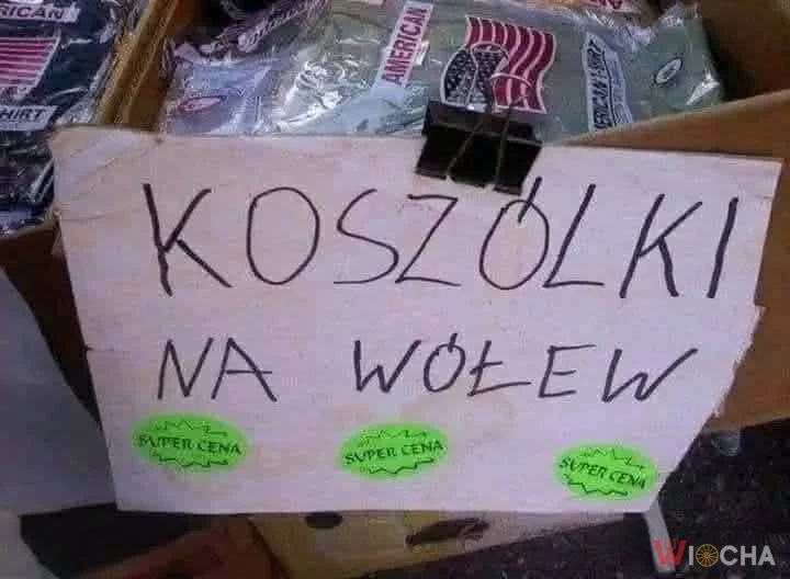 Koszulki na co?