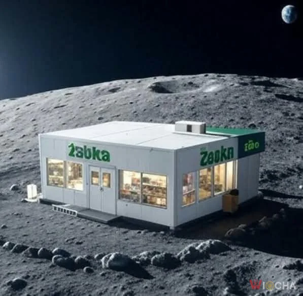 Żabka na Księżycu?