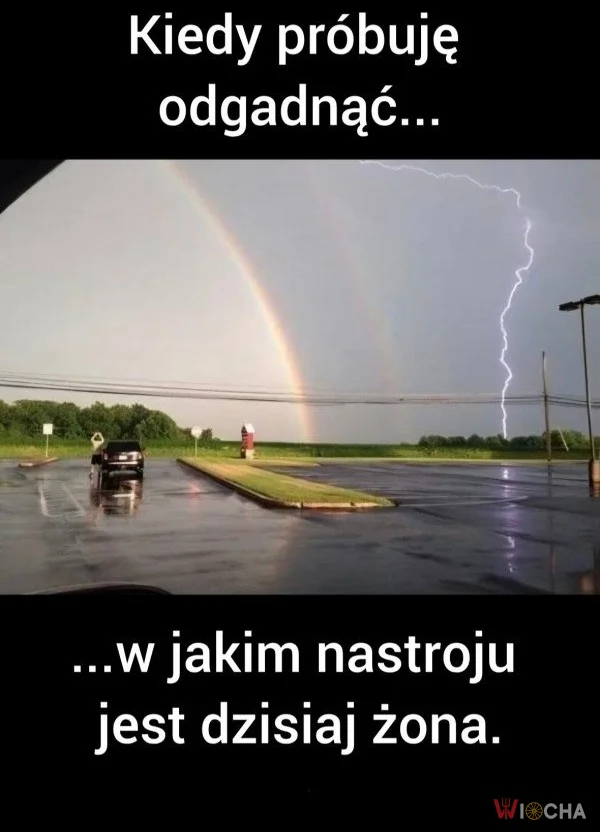 Zaraz będzie burza? Czy jednak słońce?