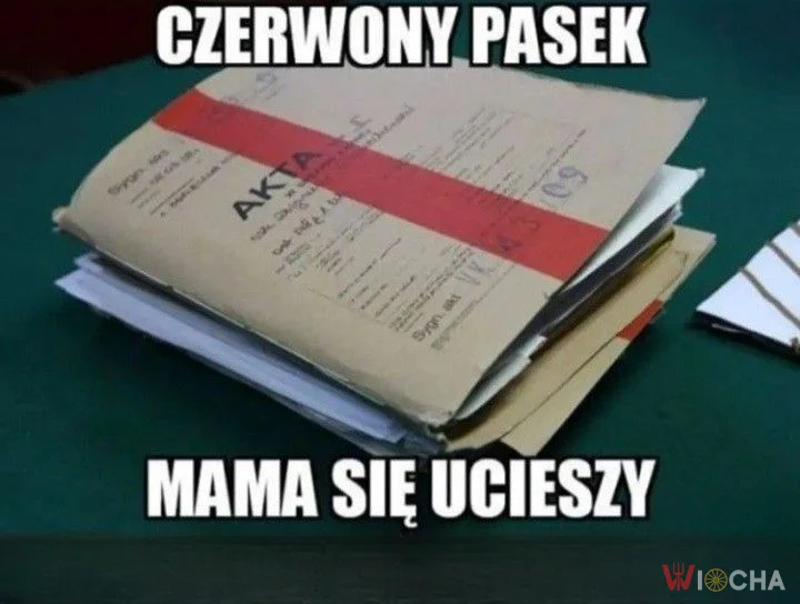 Czerwony pasek