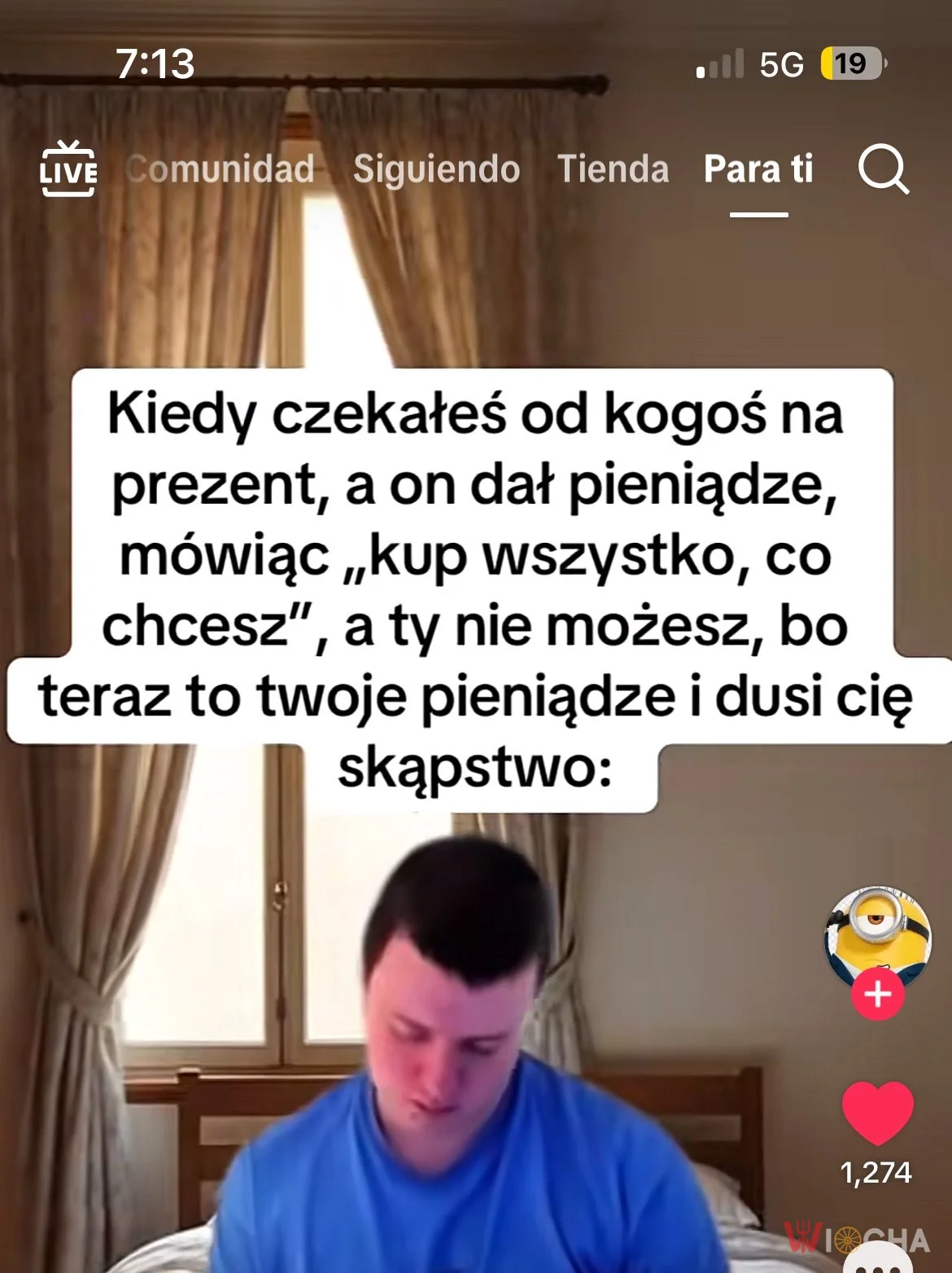 Kiedy skąpstwo męczy