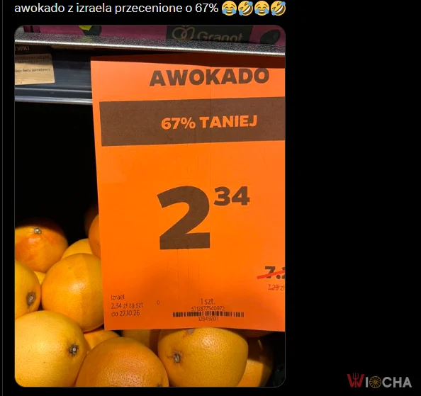 Awokado na promocji!