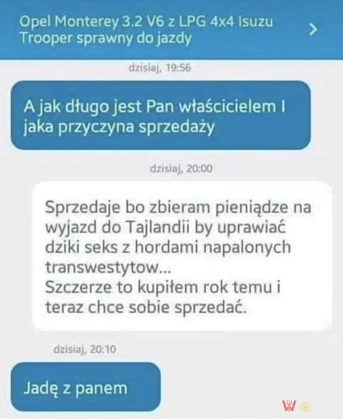 Jadę z Panem