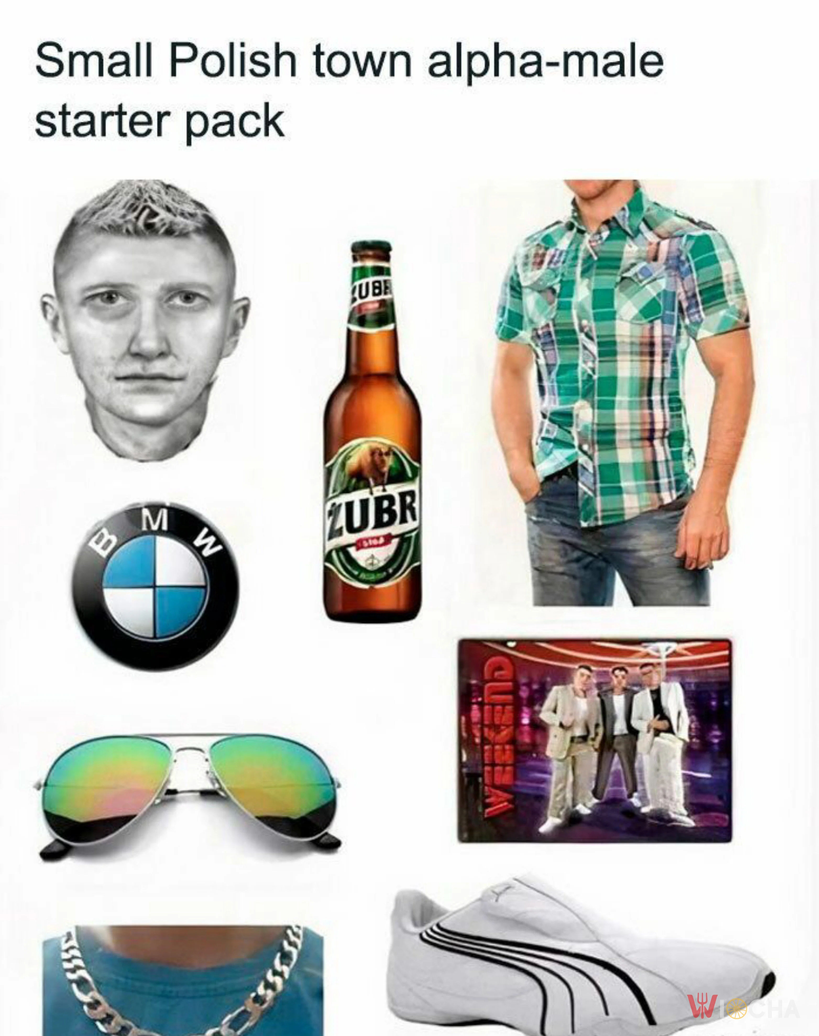 Starter pack z małego miasteczka