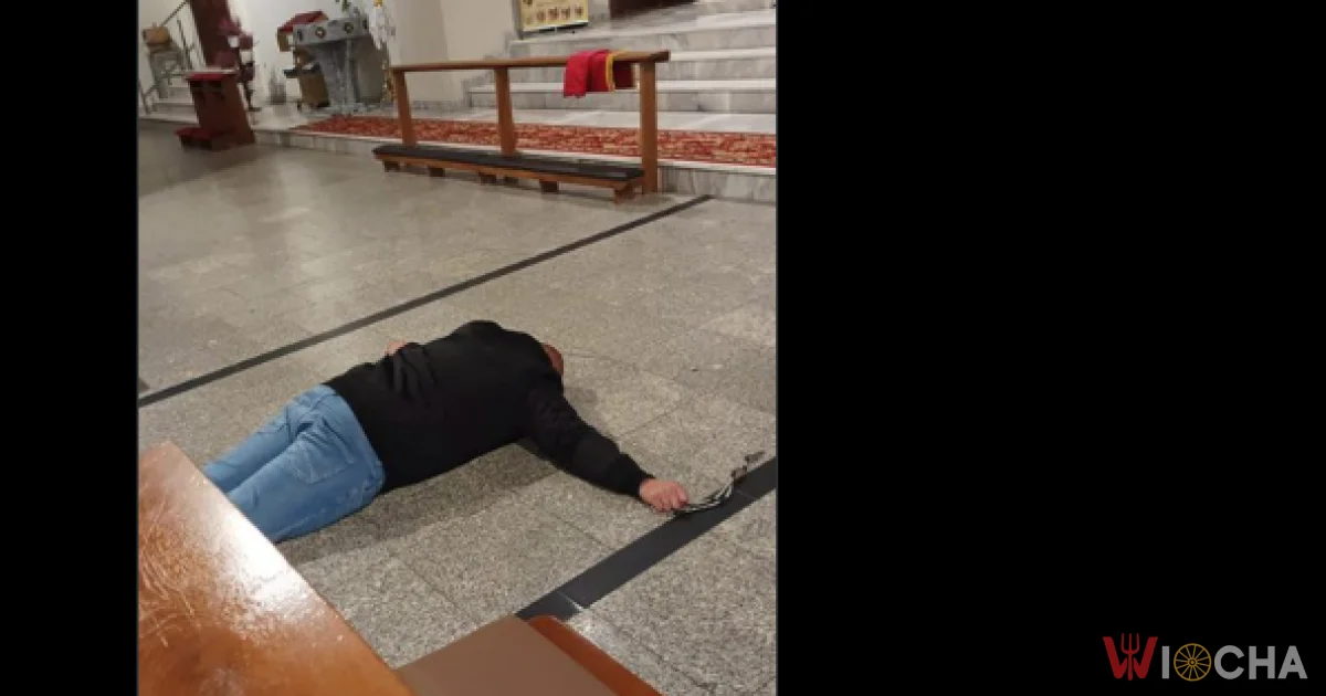 On zasnął?