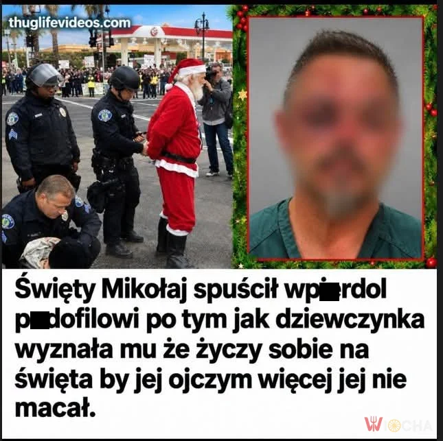 Mikołaj w niecodziennej akcji