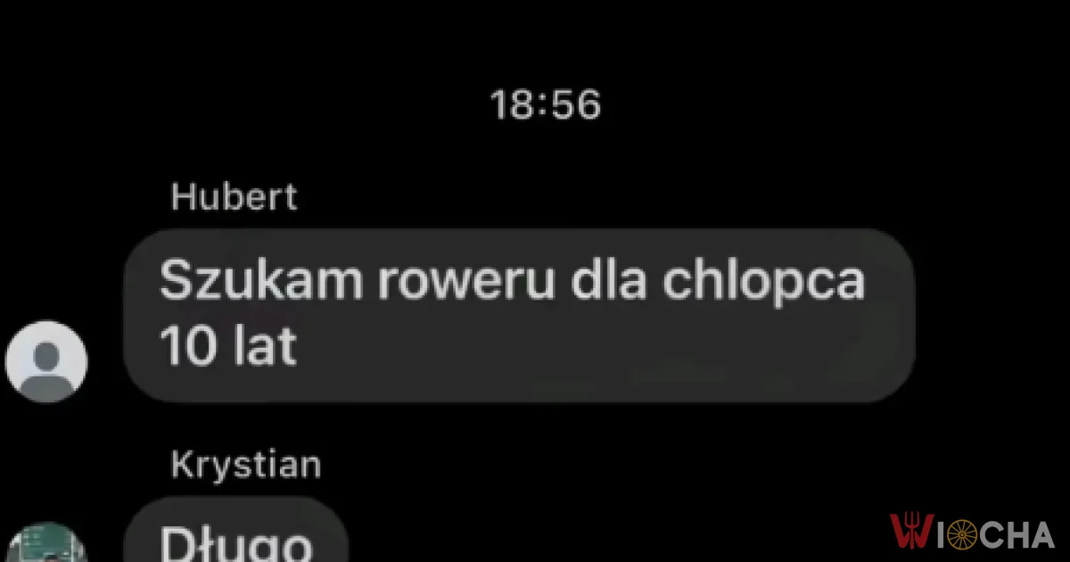 Szukał roweru 10 lat