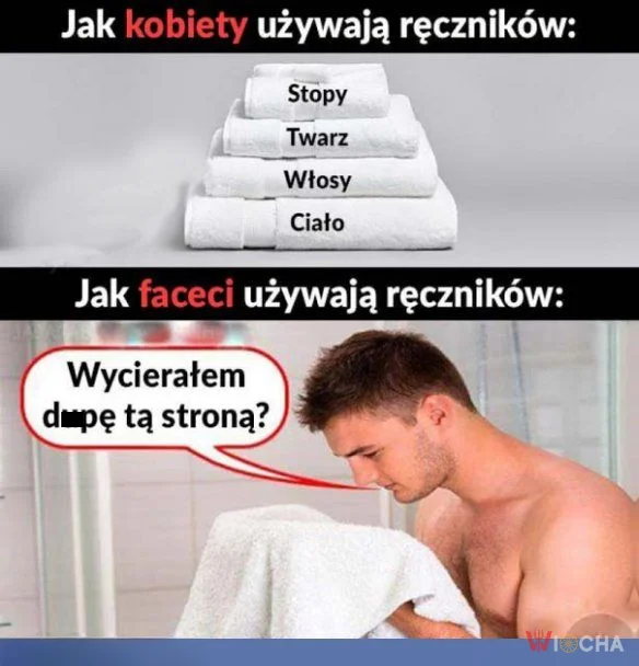Po co tyle ręczników?