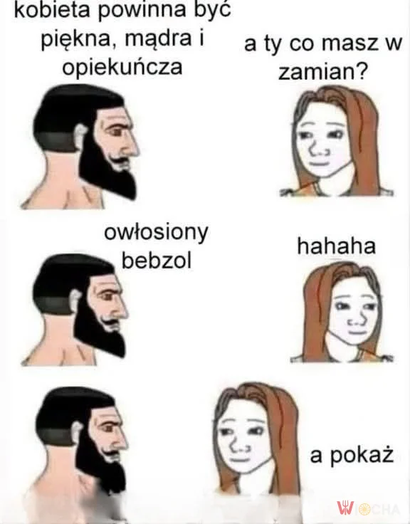 A co masz w zamian?