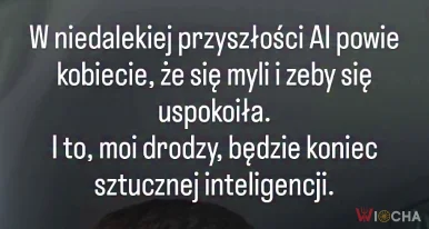 Kiedy AI zaczyna udzielać rad kobiecie
