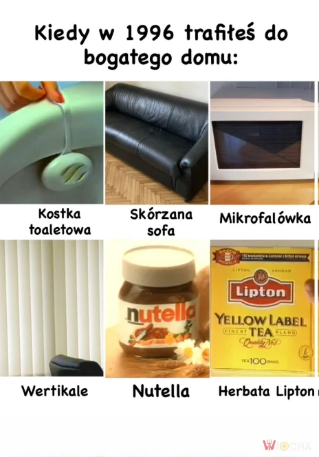 Luksus w latach 90.