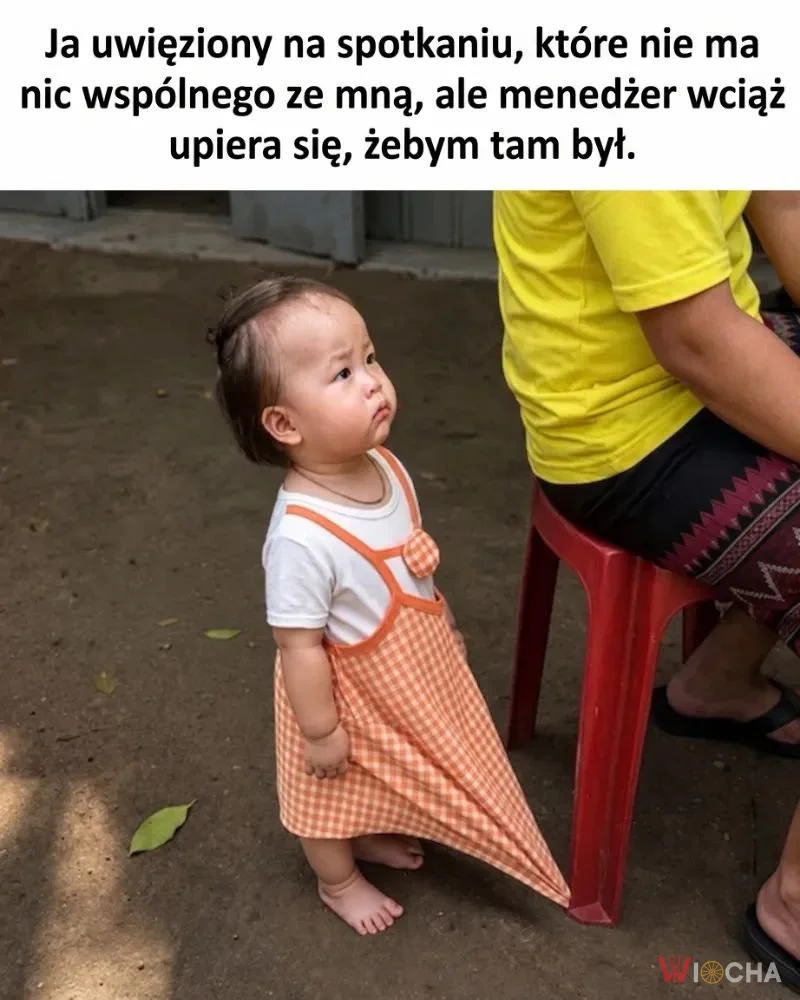 Kiedy nie chcesz być na spotkaniu