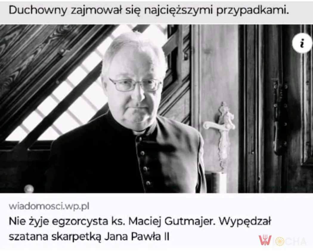 Skarpetką Jana Pawła II
