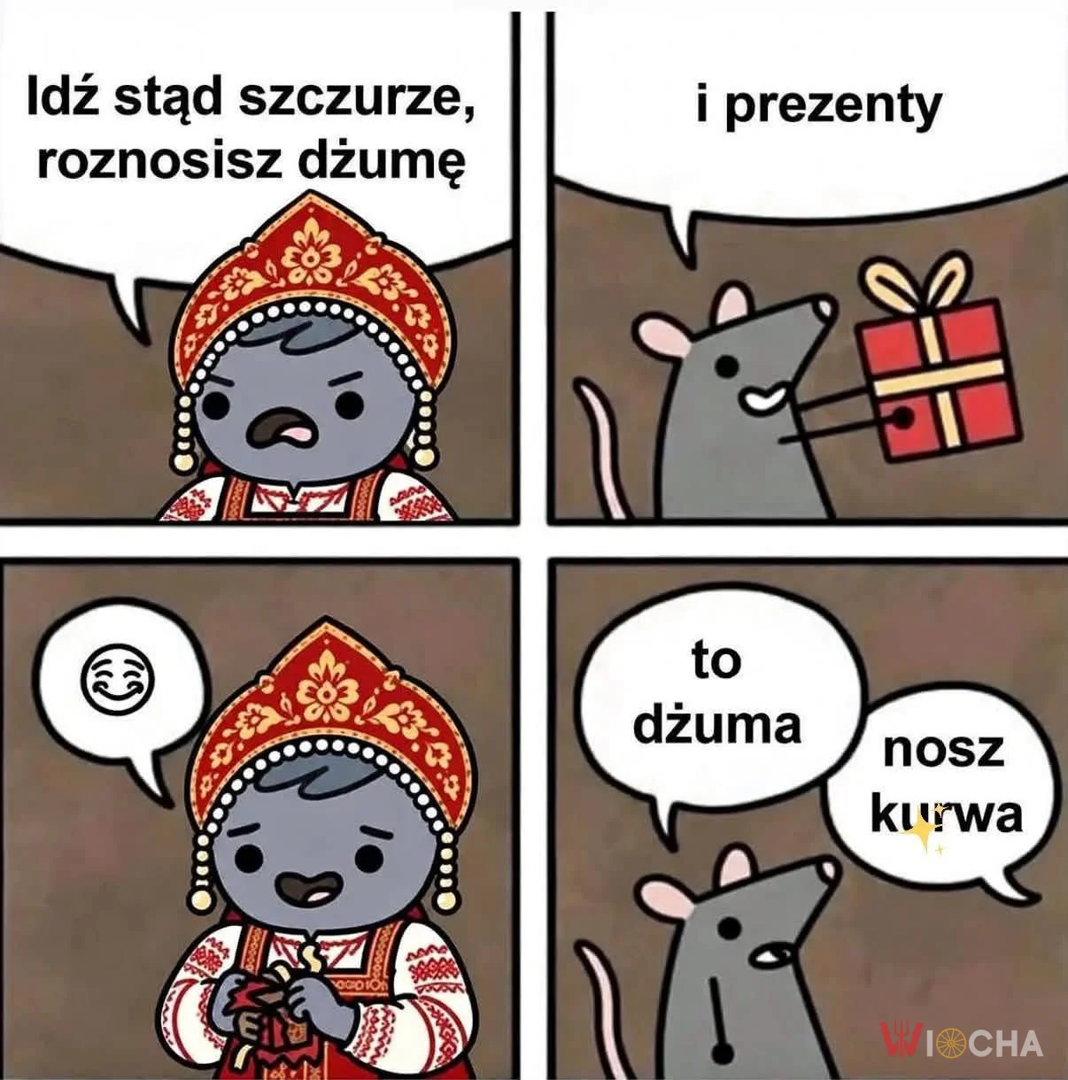 Szczurze prezenty