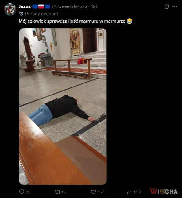 On zasnął?