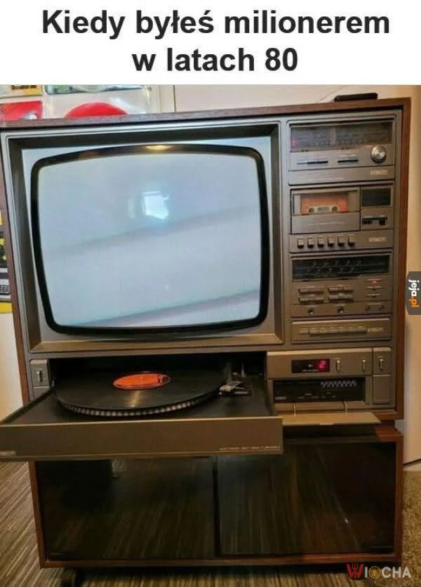 Telewizor to był luksus