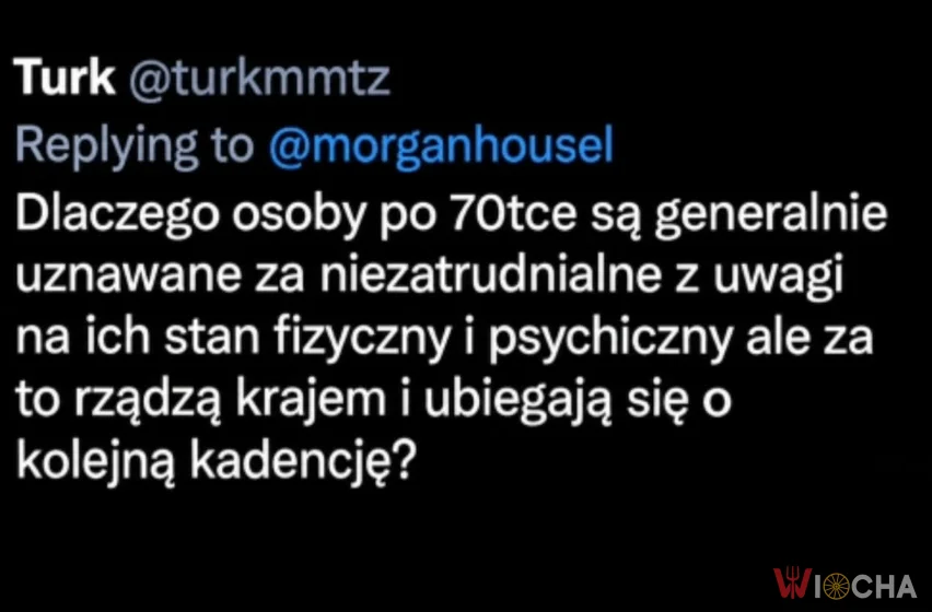 Jak to jest z tym wiekiem?